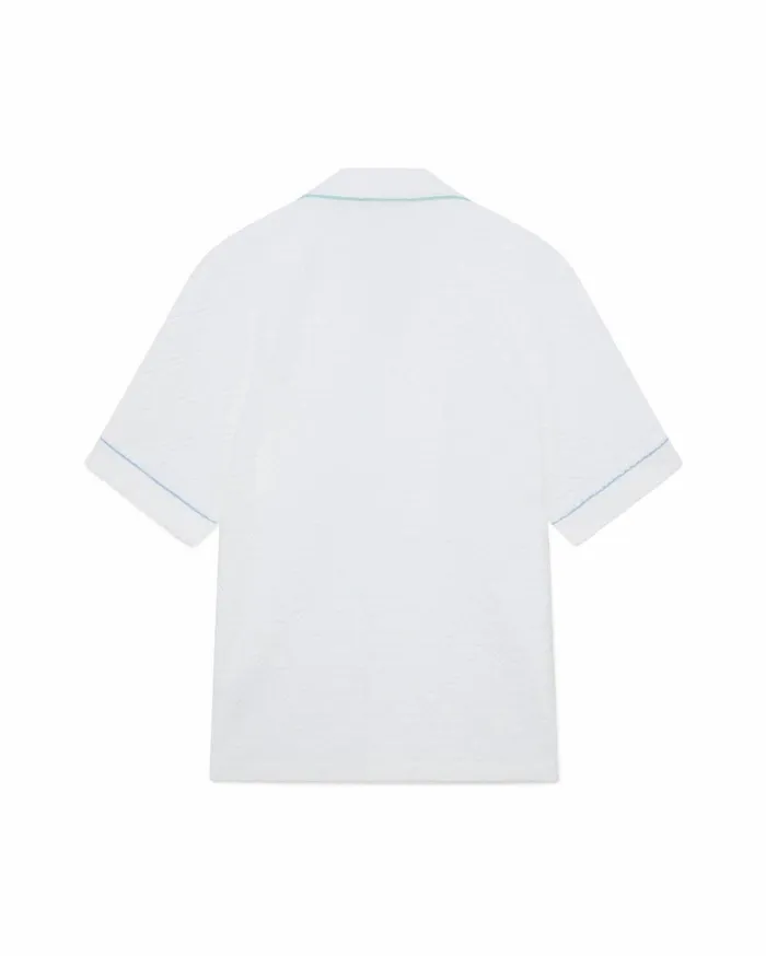 Shirts Men Casablanca Paris Monogram Towelling Shirt