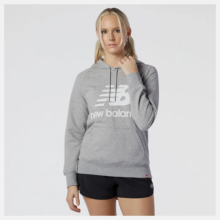 Shirts NB Essentials Pullover Hoodie ATHLETIC GREY New Balance Women
