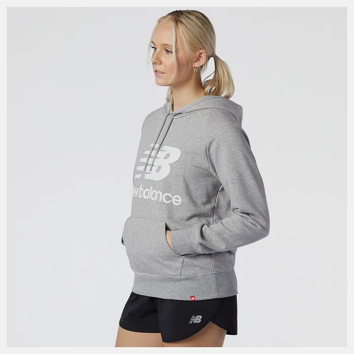 Shirts NB Essentials Pullover Hoodie ATHLETIC GREY New Balance Women
