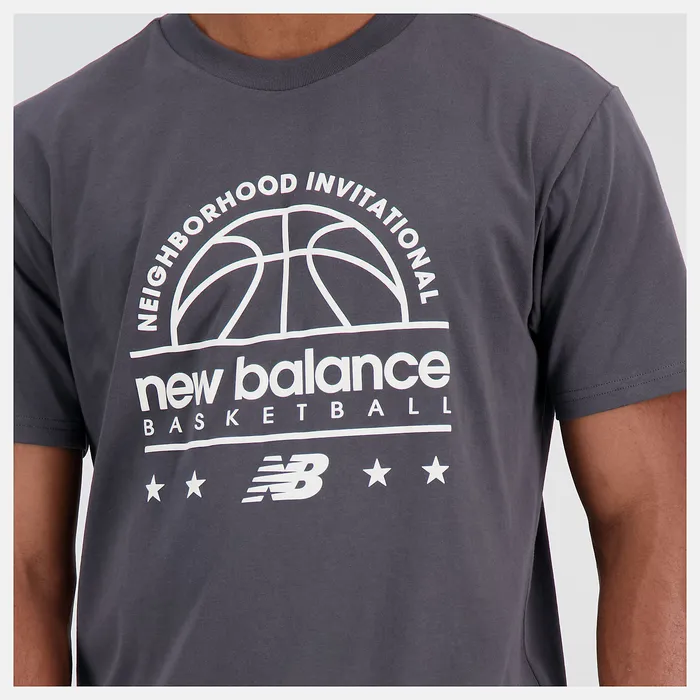 Shirts New Balance Men Hoops Cotton Jersey Short Sleeve Tshirt BLACKTOP Shirts New Balance Men Hoops Cotton Jersey Short Sleeve Tshirt BLACKTOP