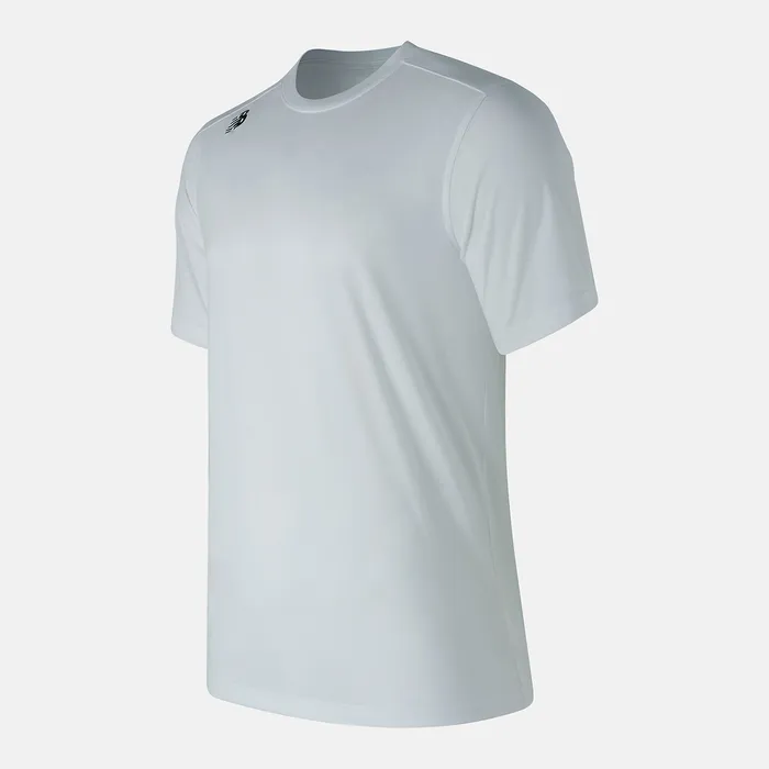 Shirts New Balance Men Short Sleeve Tech Tee WHITE