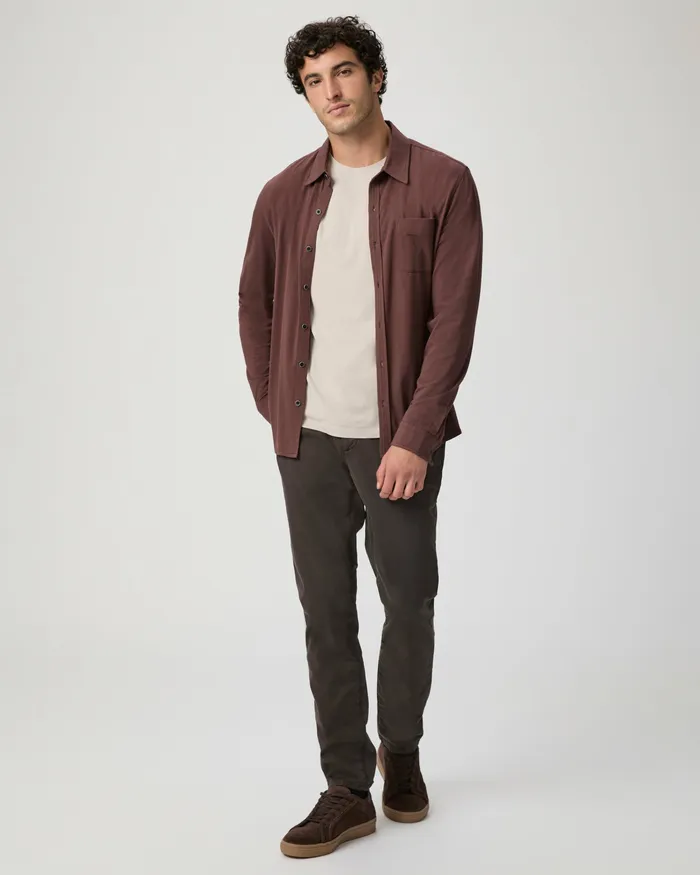 Shirts Stockton Button Up 8211 Midnight Bordeaux 8211 PAIGE Men Shirts Stockton Button Up 8211 Midnight Bordeaux 8211 PAIGE Men