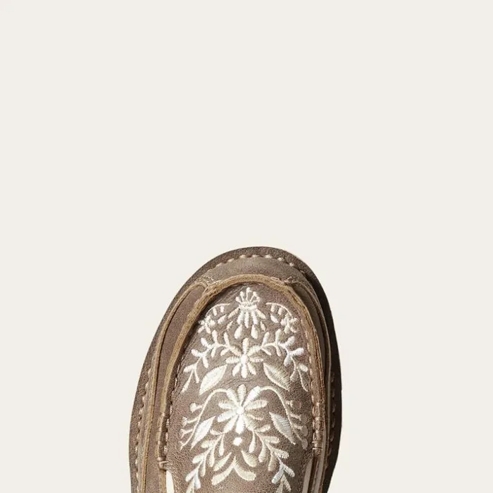 Shoes and Sneakers Women Ariat Cruiser Embroidered Brown Bomber