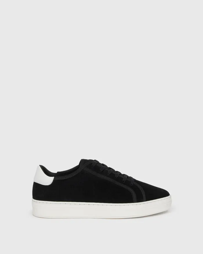 Shoes Men PAIGE Exclusive Farrell Sneaker 8211 Black Suede