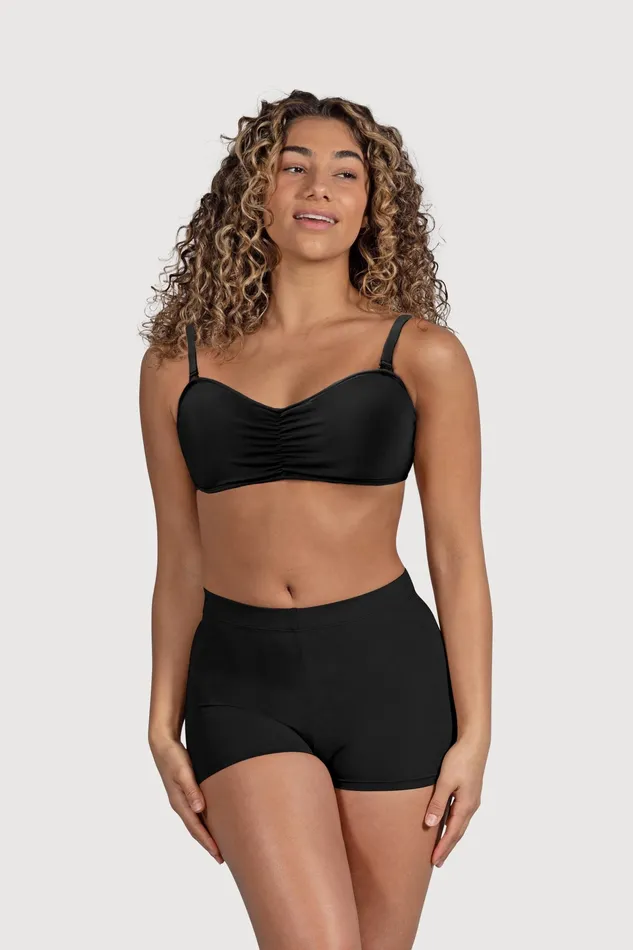 Shorts and Briefs Adult Bloch Ladies Capella High Waist Short Black