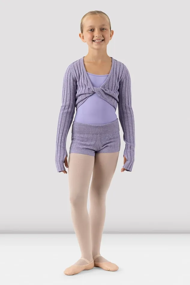 Shorts and Briefs Girls Lily Knit Shorts Lilac Bloch Children
