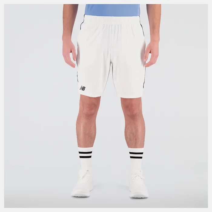 Shorts Men Tournament 9 inch Short WHITE New Balance