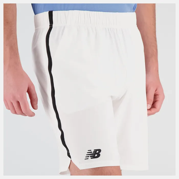 Shorts Men Tournament 9 inch Short WHITE New Balance Shorts Men Tournament 9 inch Short WHITE New Balance