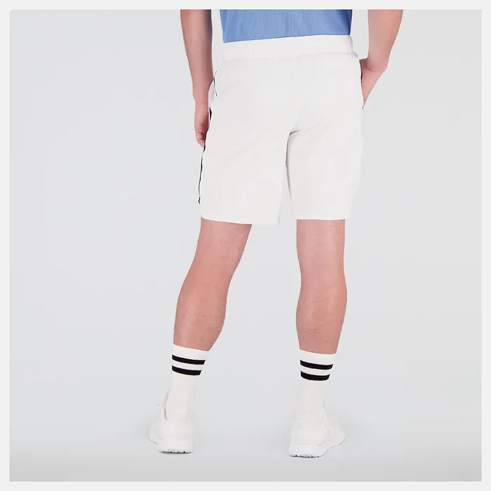 Shorts Men Tournament 9 inch Short WHITE New Balance Shorts Men Tournament 9 inch Short WHITE New Balance