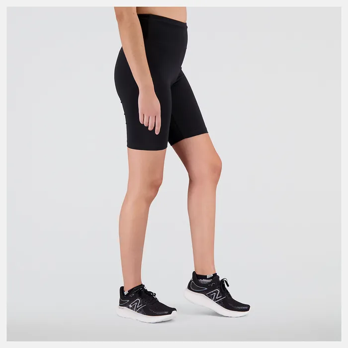 Shorts NB Essentials Stacked Fitted Short BLACK 8211 New Balance Women