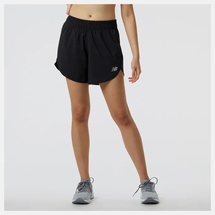 Shorts New Balance Women Accelerate 5 inch Short BLACK