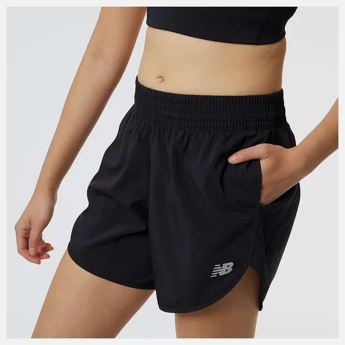 Shorts New Balance Women Accelerate 5 inch Short BLACK Shorts New Balance Women Accelerate 5 inch Short BLACK