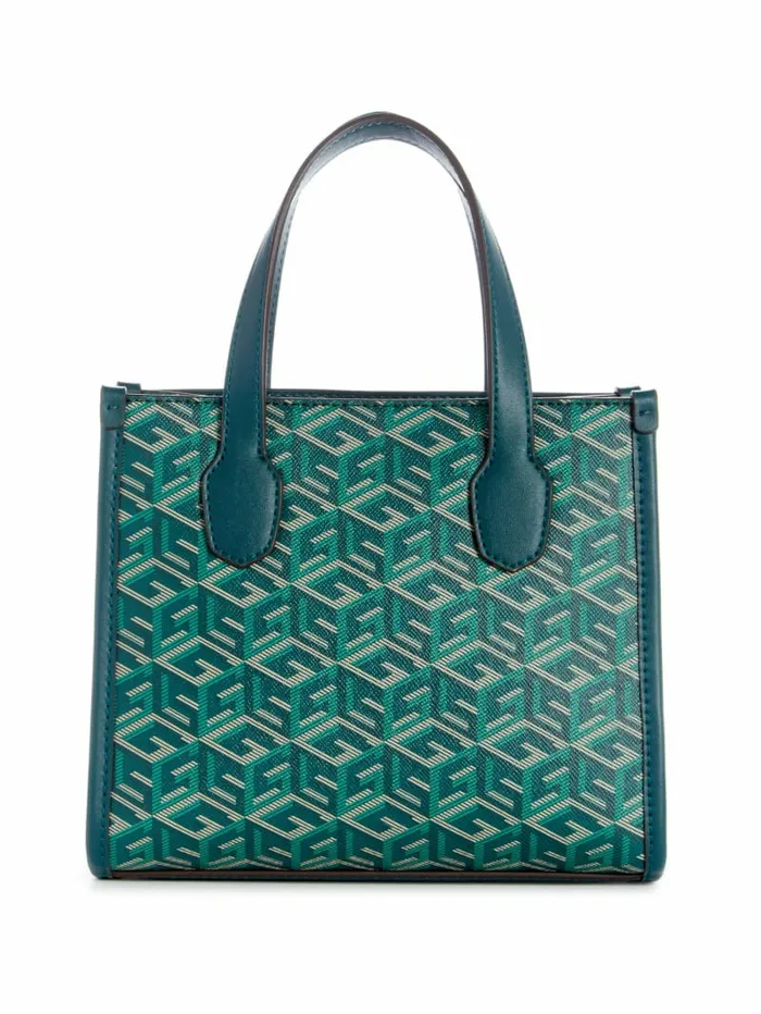 Silvana Mini Totes Hunter Logo Women Handbags GUESS Silvana Mini Totes Hunter Logo Women Handbags GUESS