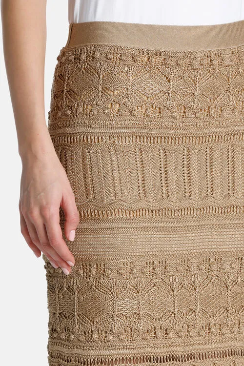Skirts and shorts Women Castell Castell Camel Luisa Spagnoli