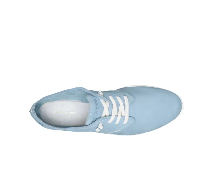 Sneakers Everyday Lace Up Blue Dusk Nubuck Hush Puppies Women