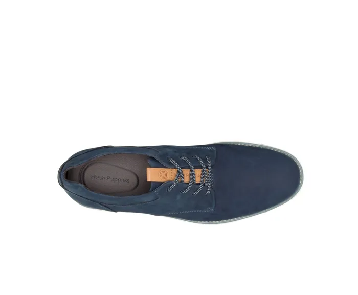 Sneakers Expert Pt Lace Up Navy Nubuck Hush Puppies Men Sneakers Expert Pt Lace Up Navy Nubuck Hush Puppies Men