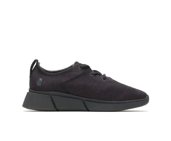 Sneakers Hush Puppies Women Makenna Lace Up Black HeatheredDark Outsole
