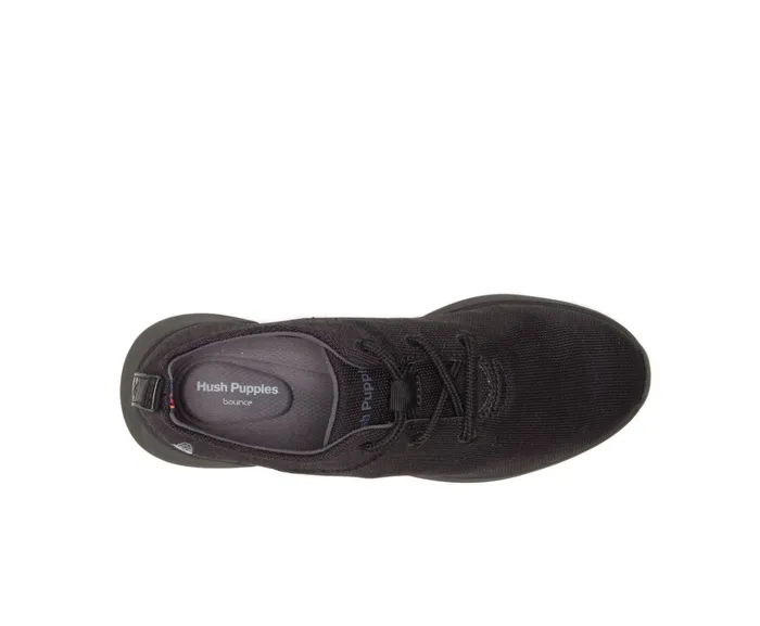Sneakers Hush Puppies Women Makenna Lace Up Black HeatheredDark Outsole Sneakers Hush Puppies Women Makenna Lace Up Black HeatheredDark Outsole