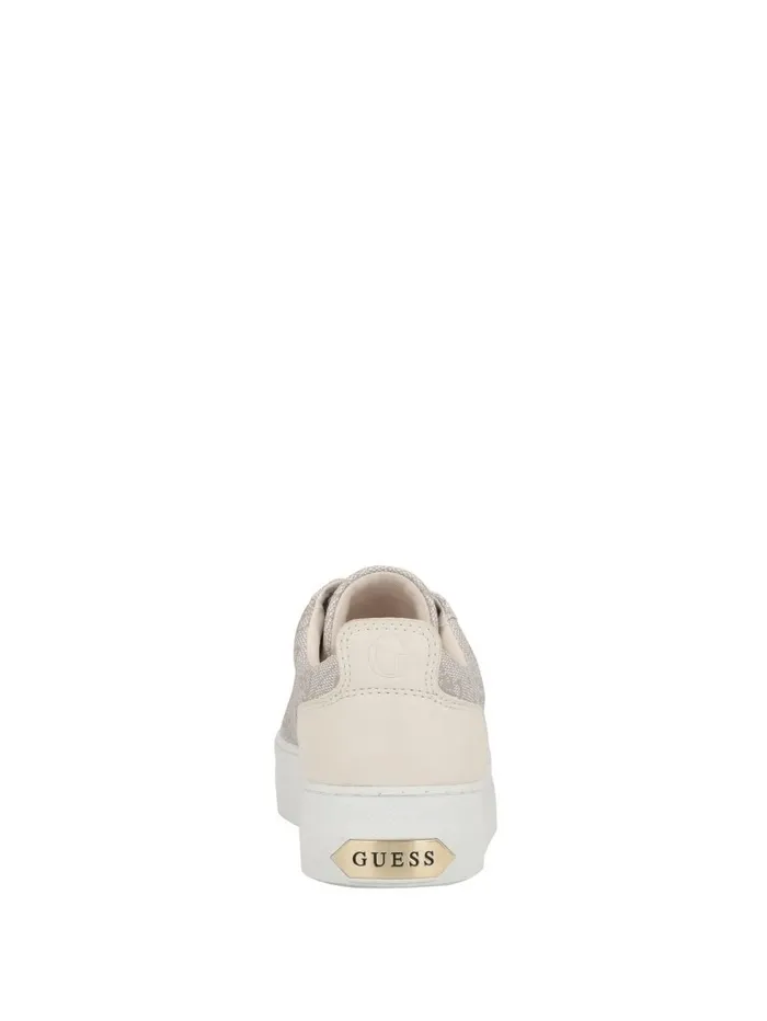 Sneakers Logo Print LowTop Sneakers Ivory 150 8211 GUESS Women Sneakers Logo Print LowTop Sneakers Ivory 150 8211 GUESS Women