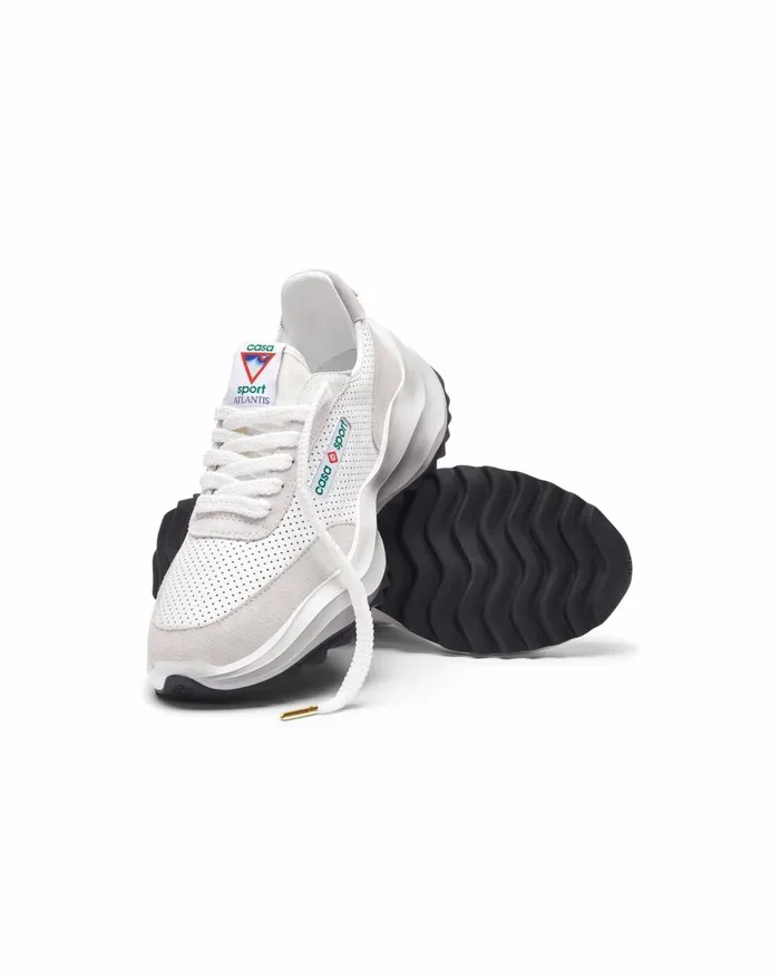 Sneakers Men Casablanca Paris Atlantis OffWhite Sneaker
