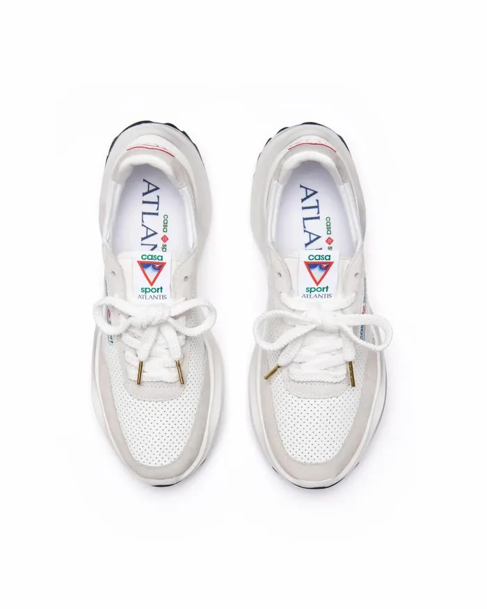 Sneakers Men Casablanca Paris Atlantis OffWhite Sneaker