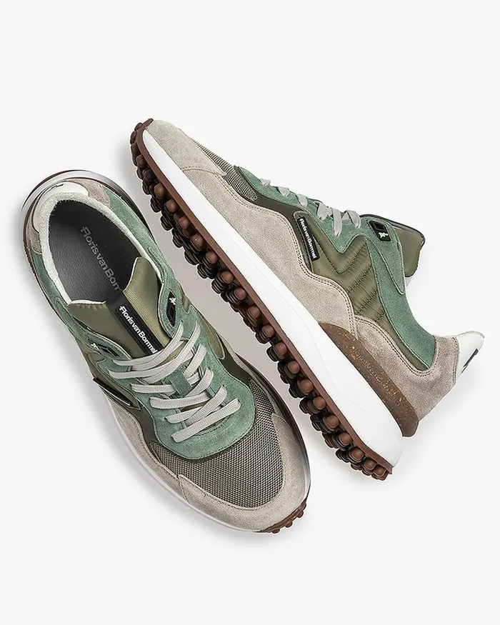 Sneakers Men Floris Van Bommel Noppi 2006 Textile Combi