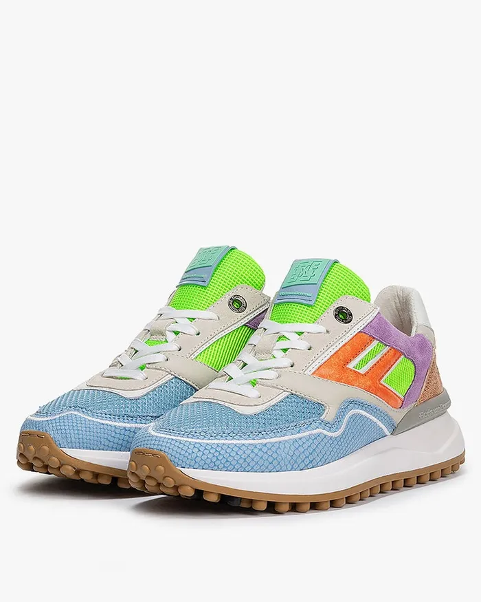 Sneakers Women Floris Van Bommel Noppi 3602 Reptileprint