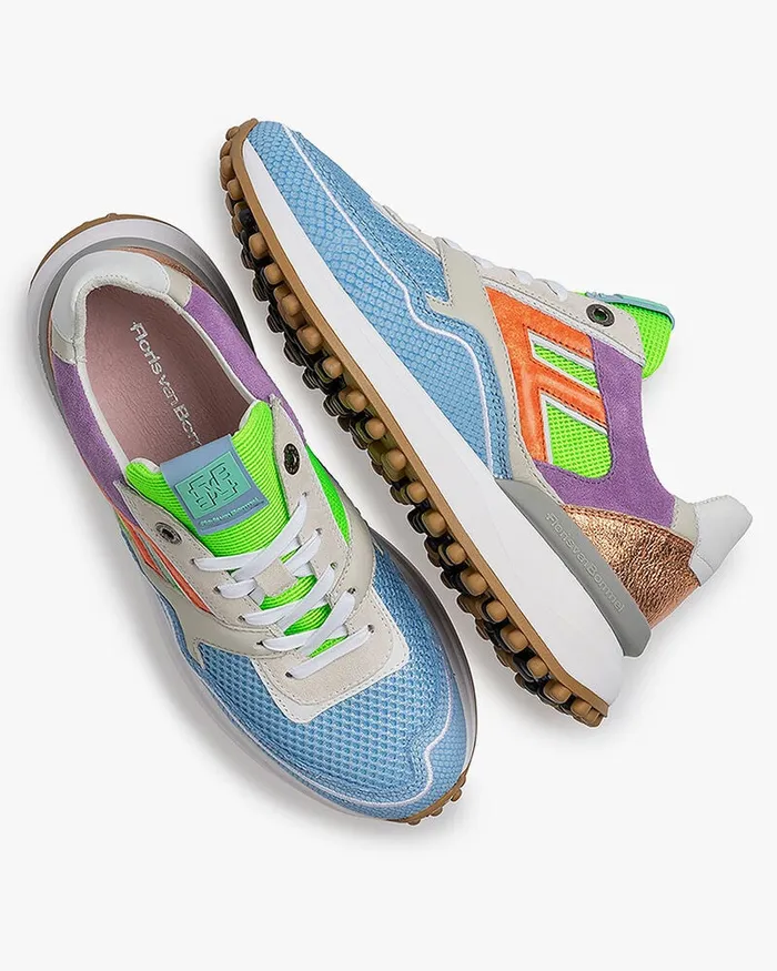 Sneakers Women Floris Van Bommel Noppi 3602 Reptileprint
