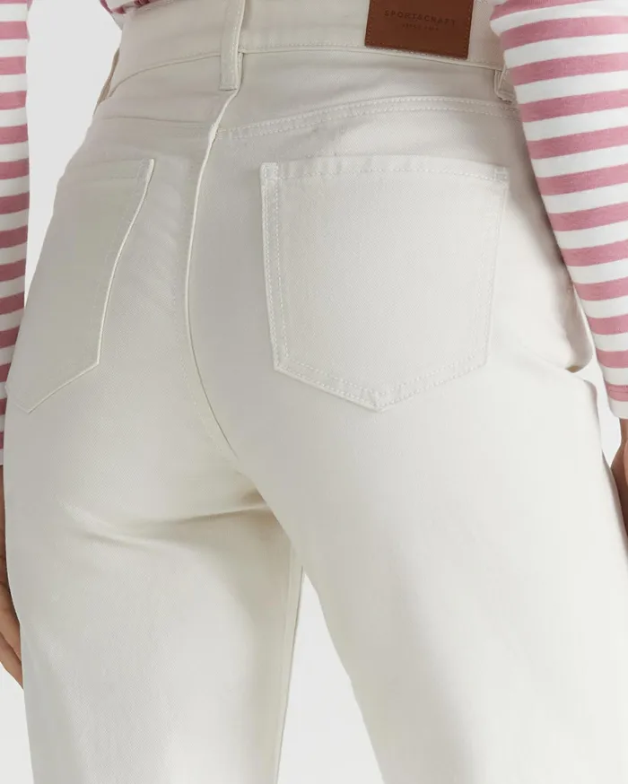 Sportscraft Bec Jean Ecru Women Pants