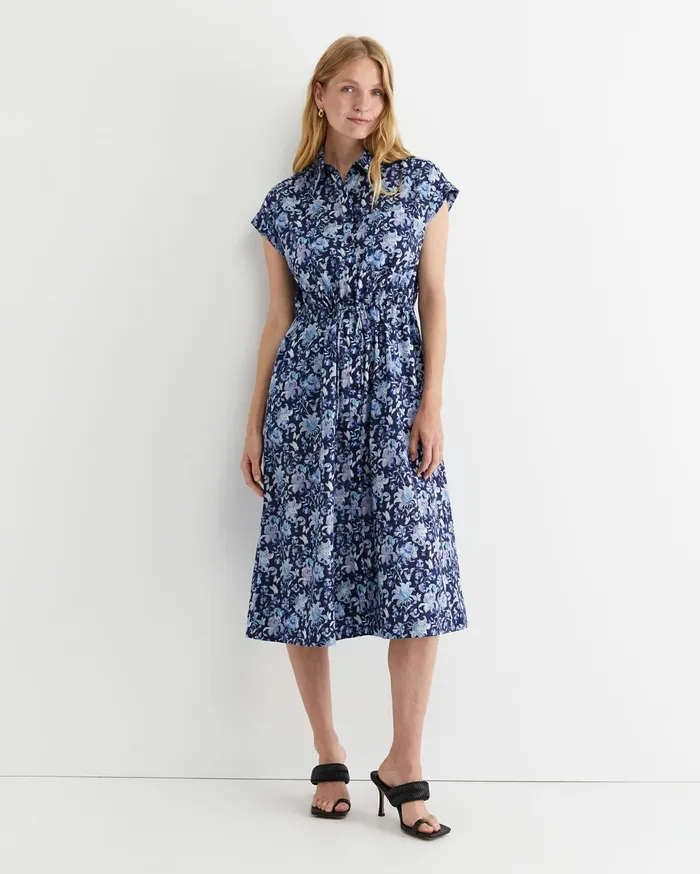Sportscraft Butterfly Liberty Midi Dress Multi Women Dresses