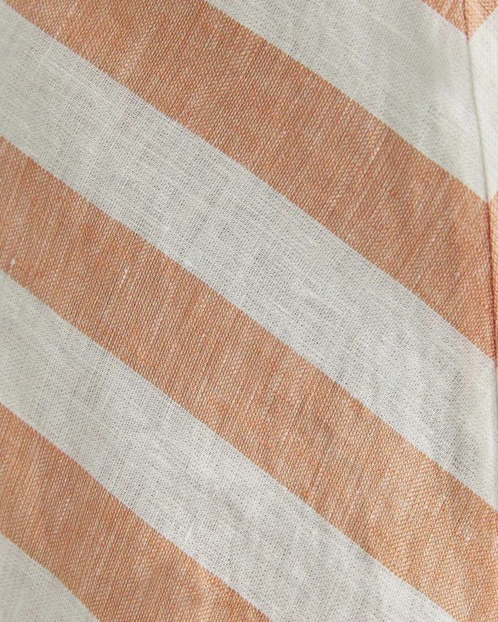 Sportscraft Callie Stripe Slip Dress Orangewhite Women Dresses