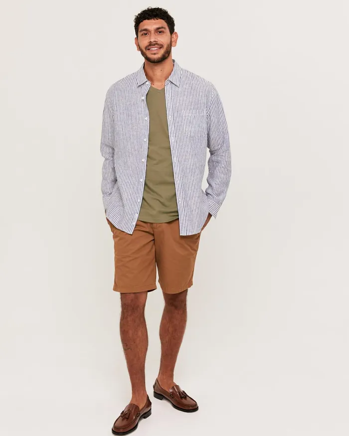Sportscraft Classic Chino Short Tan Men Shorts