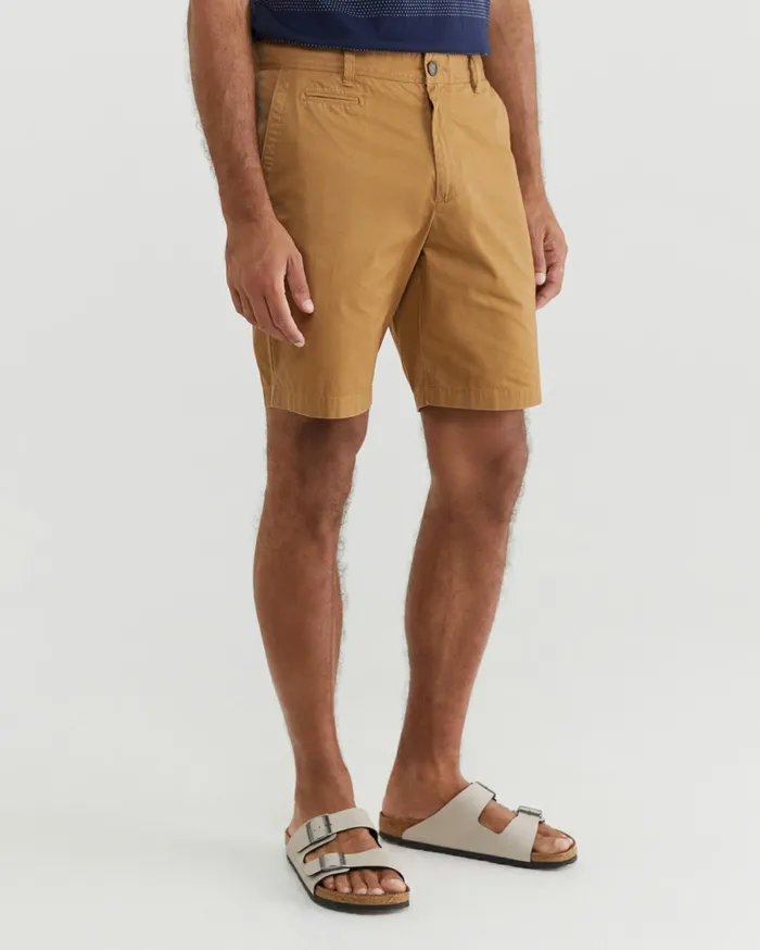 Sportscraft Classic Chino Short Tan Men Shorts
