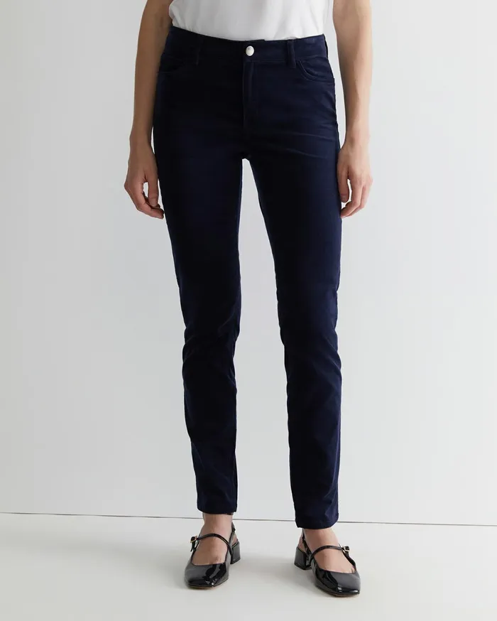 Sportscraft Cleo Velvet Pant Navy Women Pants