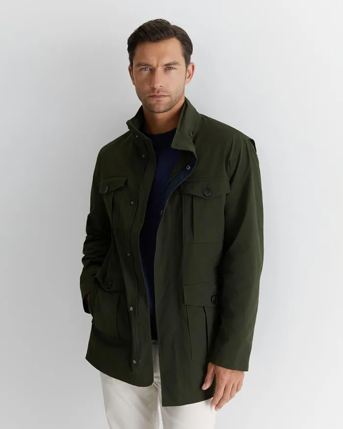 Sportscraft Colliers Parker Khaki Men Jackets and Blazers