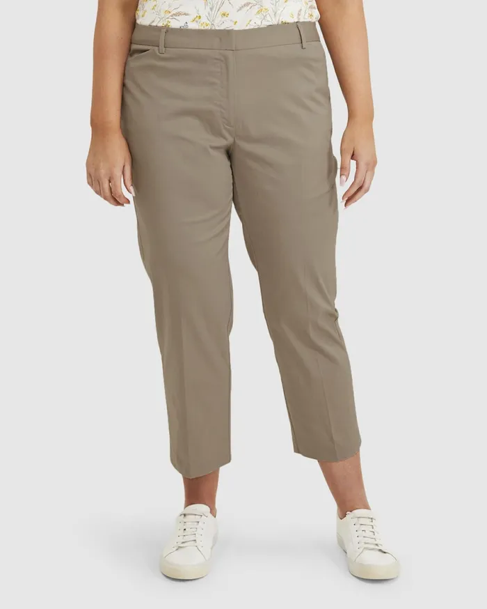 Sportscraft Eva Capri Latte Women Pants