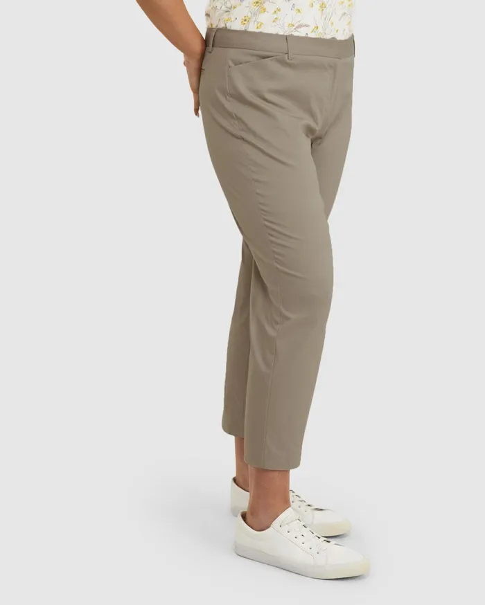 Sportscraft Eva Capri Latte Women Pants