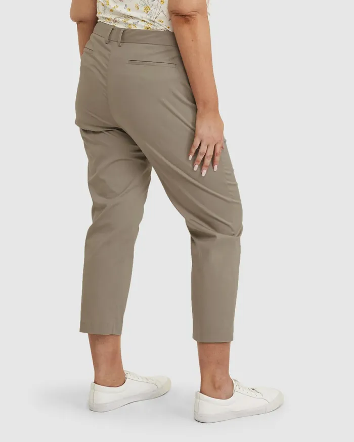 Sportscraft Eva Capri Latte Women Pants