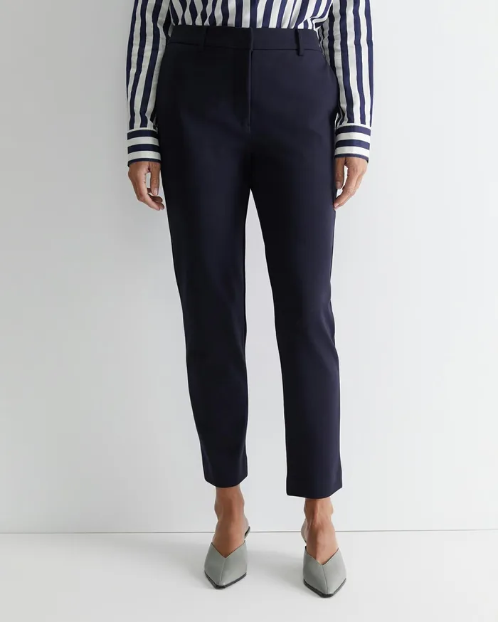 Sportscraft Evie Ponte Pant Navy Women Pants