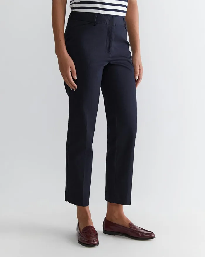 Sportscraft Evie Straight Capri Pant Classic Navy Women Pants