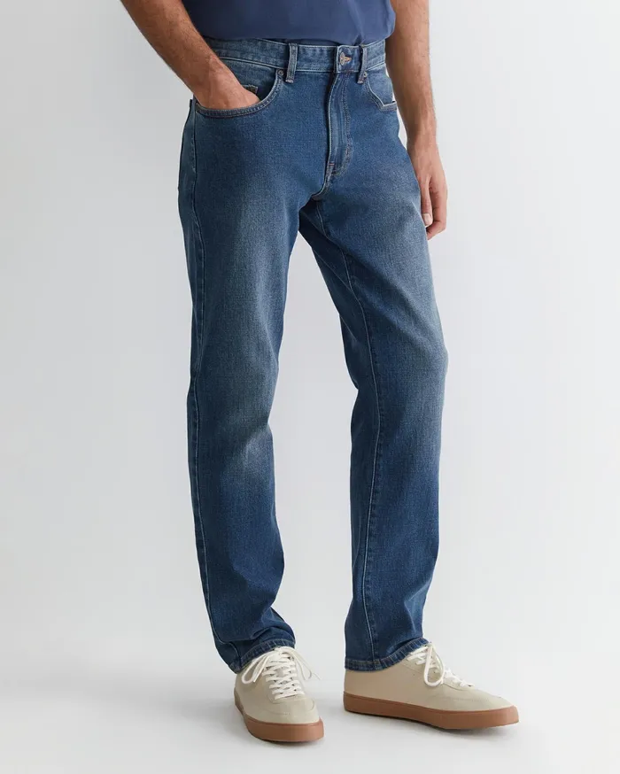 Sportscraft Grayson Straight Jean Vintage Wash Men Pants