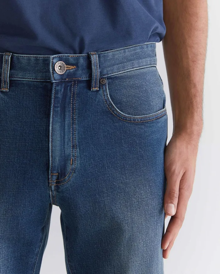 Sportscraft Grayson Straight Jean Vintage Wash Men Pants