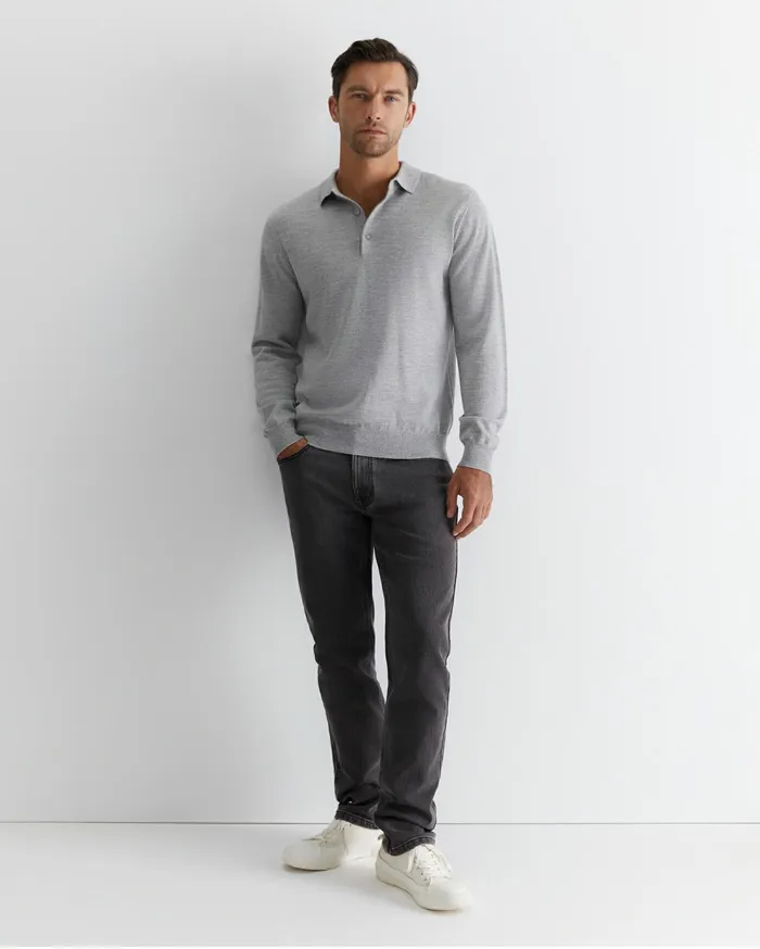 Sportscraft Jackson Slim Jean Dark Grey Men Denim and Jeans