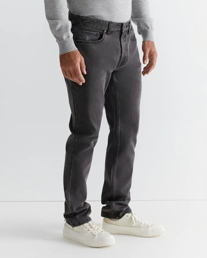 Sportscraft Jackson Slim Jean Dark Grey Men Denim and Jeans