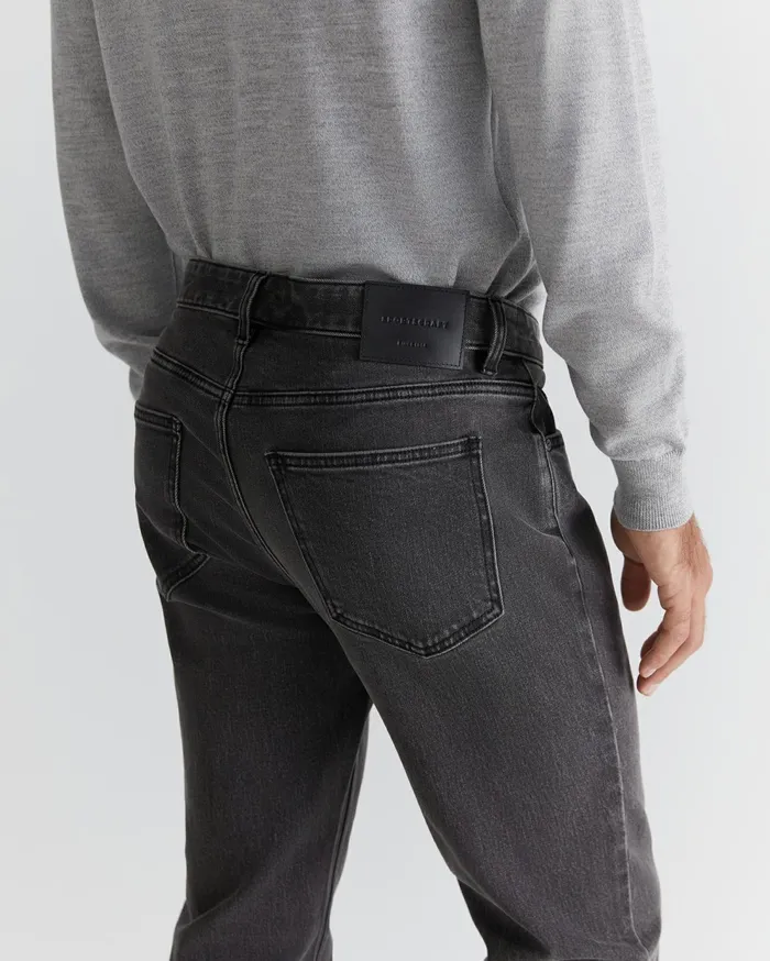 Sportscraft Jackson Slim Jean Dark Grey Men Denim and Jeans
