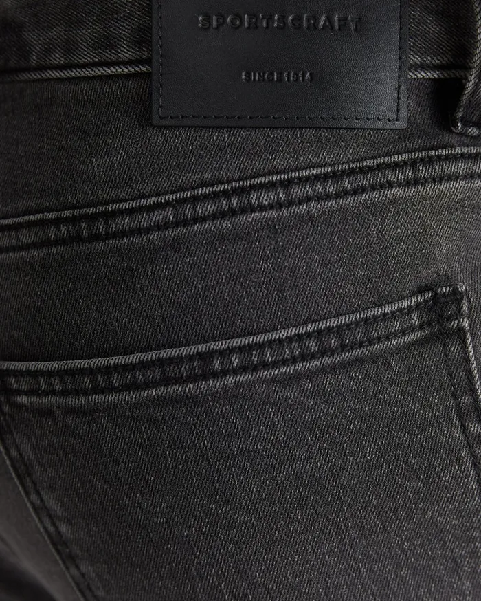Sportscraft Jackson Slim Jean Dark Grey Men Denim and Jeans