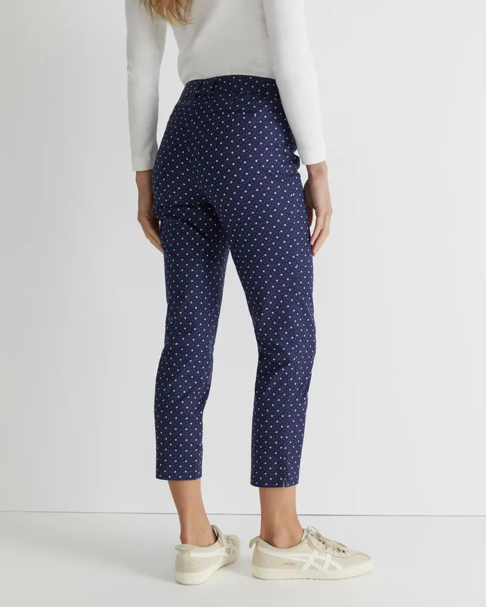 Sportscraft Katie Print Pant Navywhite Women Pants