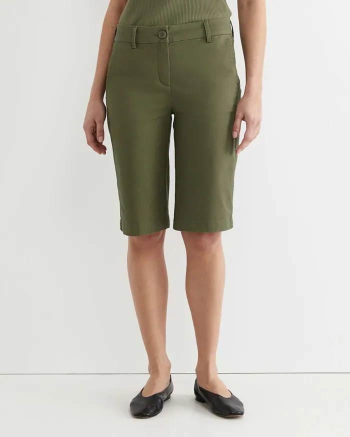 Sportscraft Laura Chino Short Khaki Women Shorts