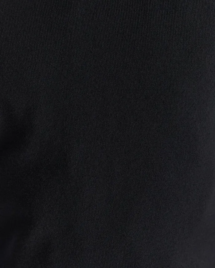 Sportscraft Merino Vest Black Men Knitwear