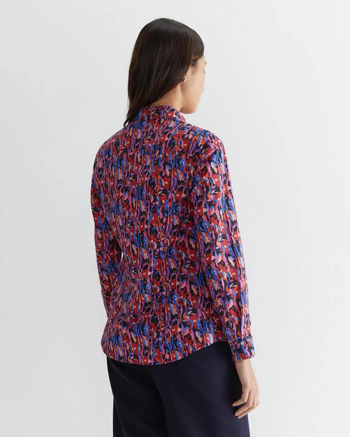 Sportscraft Nayra Liberty Shirt Red Multi Women Shirts